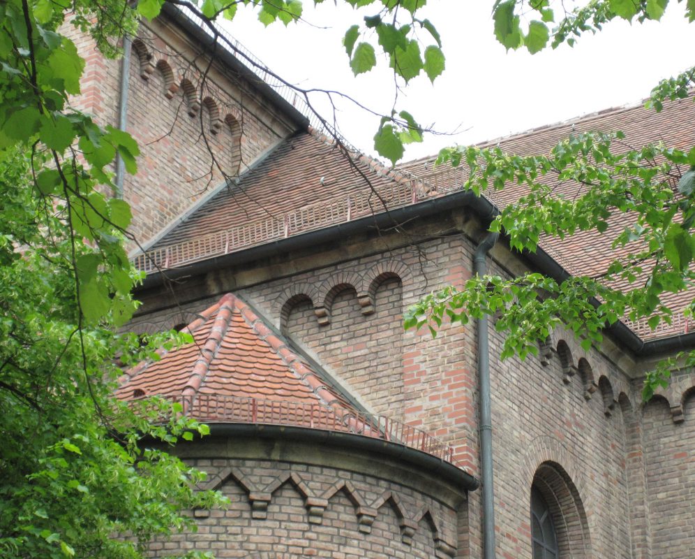 Referenz Evangelische Landeskirche Foto Gebäude Dachtragewerk